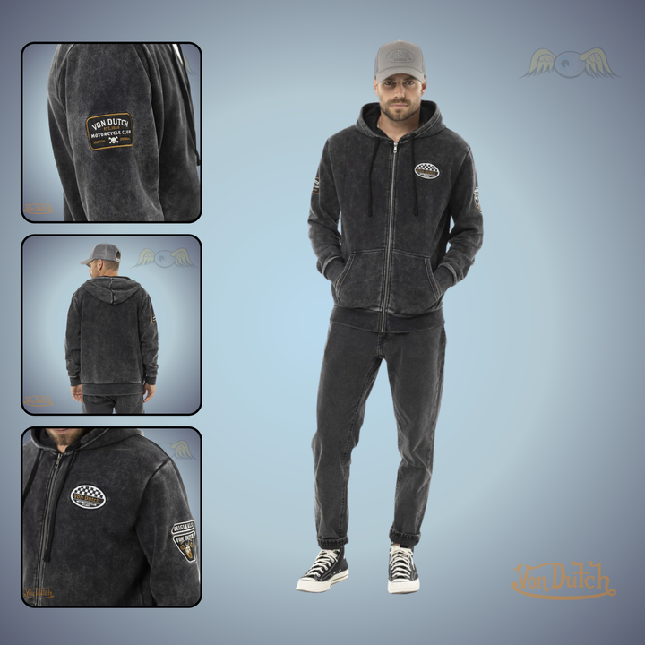 VD Sweat Zippé à Capuche "Soul"