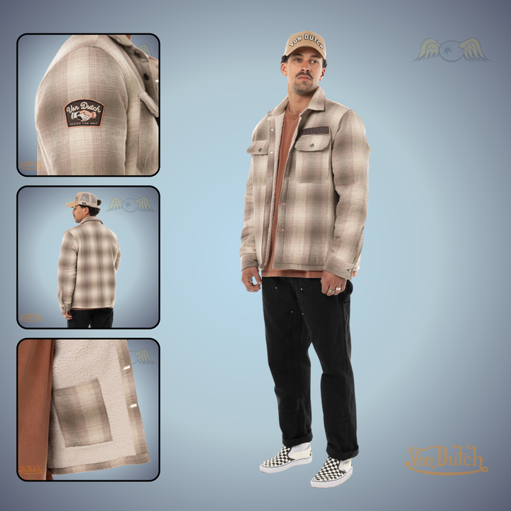 VD Surchemise Flanelle et Sherpa "Heaven"