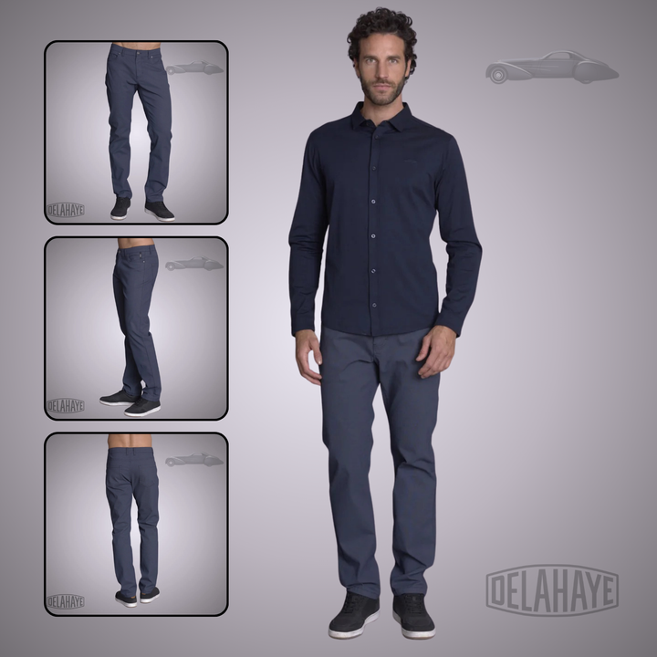Delahaye Pantalon Bleu Nuit