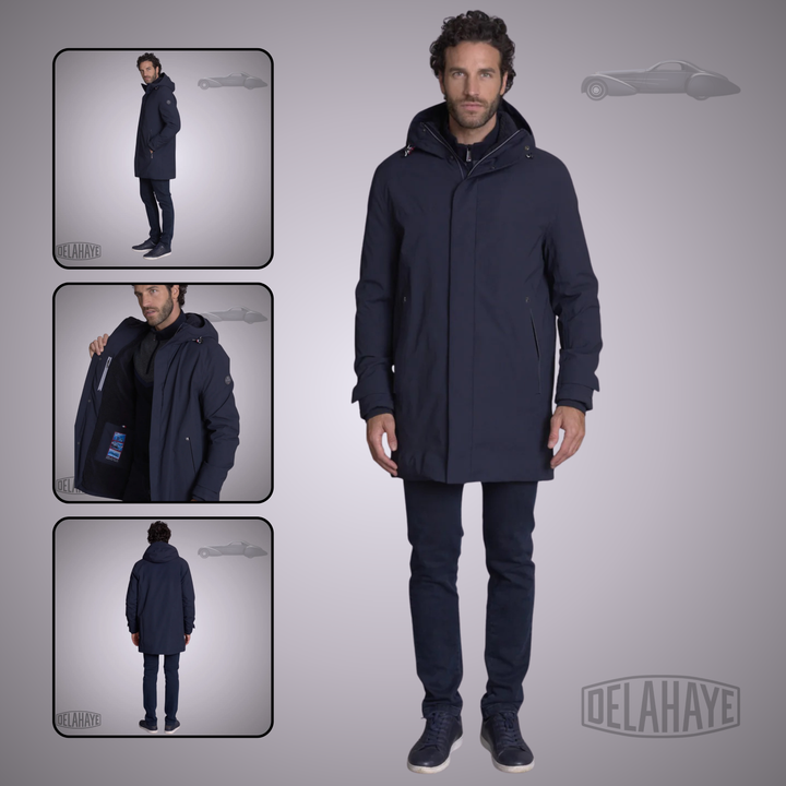 Delahaye Parka Hiver - Navy
