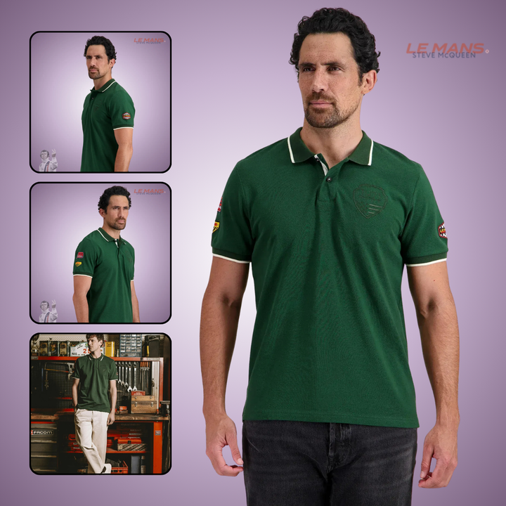 SMQ Polo "Speed Battle" - Sapin