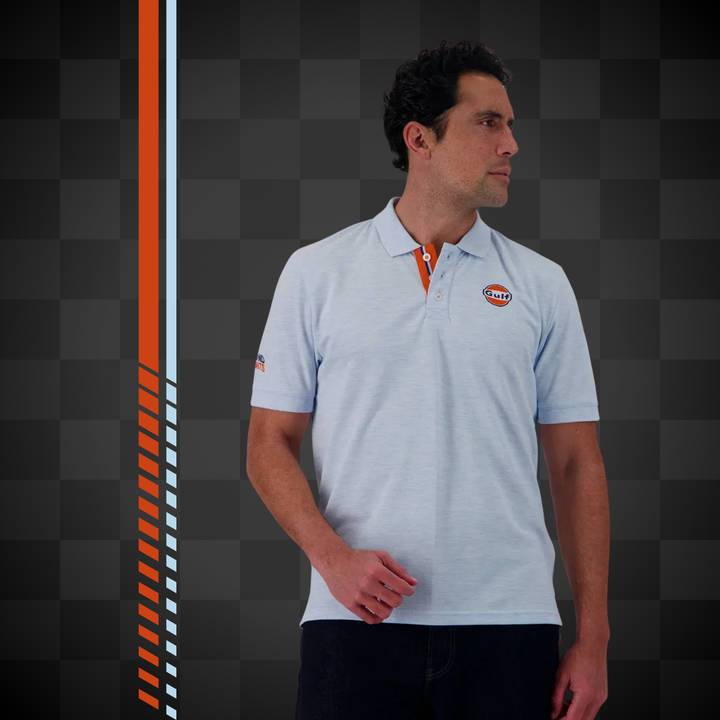 Gulf Polo "Signature" - Gulf Polo "Signature" - Polo signature en piqué 200 g alliant style et confort. Composition 80% coton, 20% polyester.