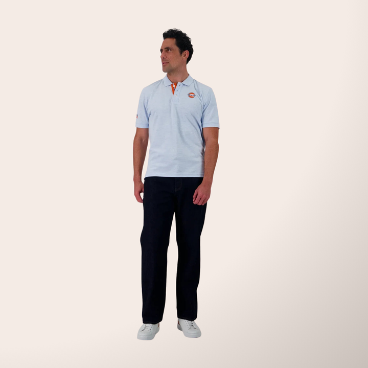 Gulf Polo "Signature" - Gulf Polo "Signature" - Polo signature en piqué 200 g alliant style et confort. Composition 80% coton, 20% polyester.
