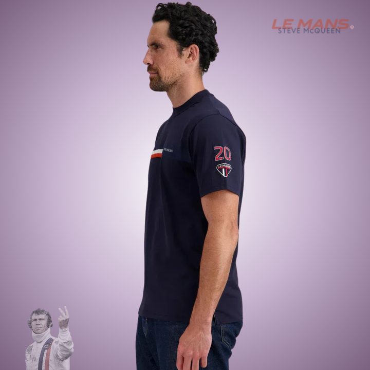SMQ Tee Shirt "Racing 20" - Navy