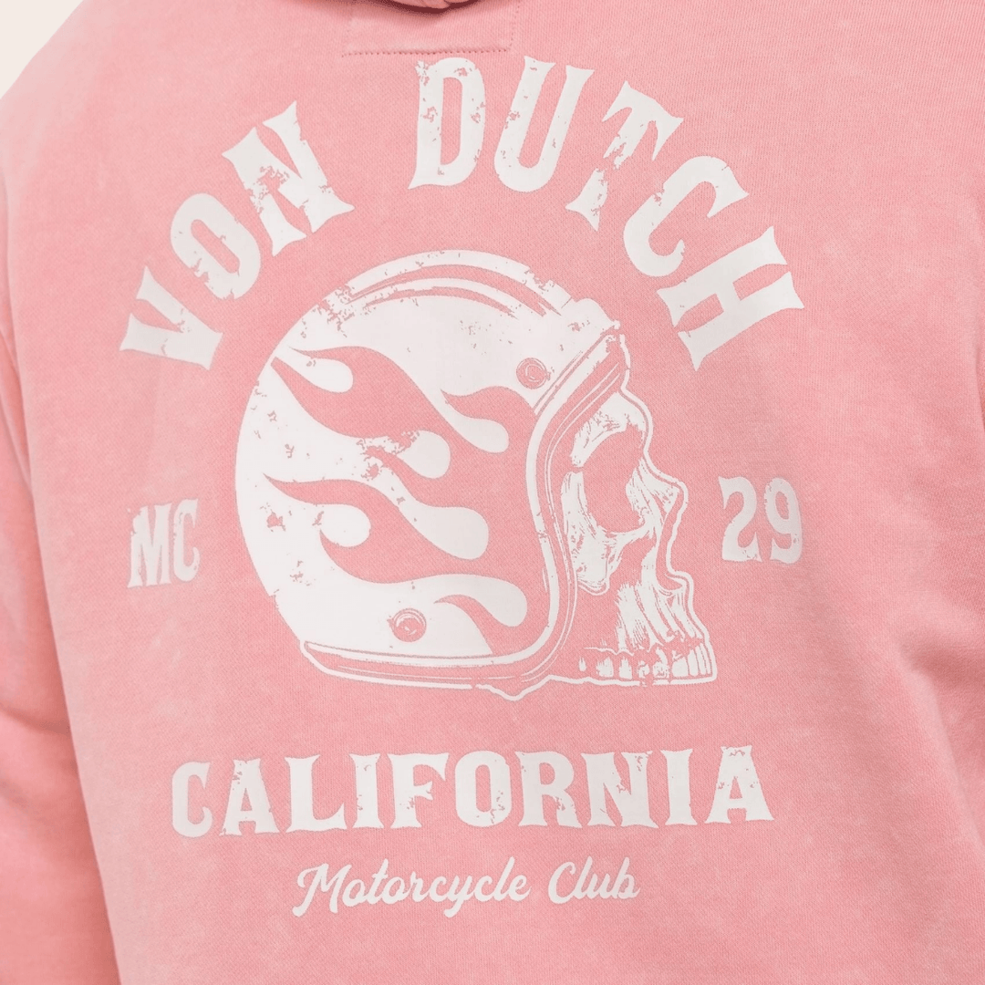 Von Dutch Sweat Capuche "Mattia" - Von Dutch Sweat Capuche Mattia alliant style et confort. Confectionné en mélange 60% coton et 40% polyester, ce modèle offre une légèreté remarquable.