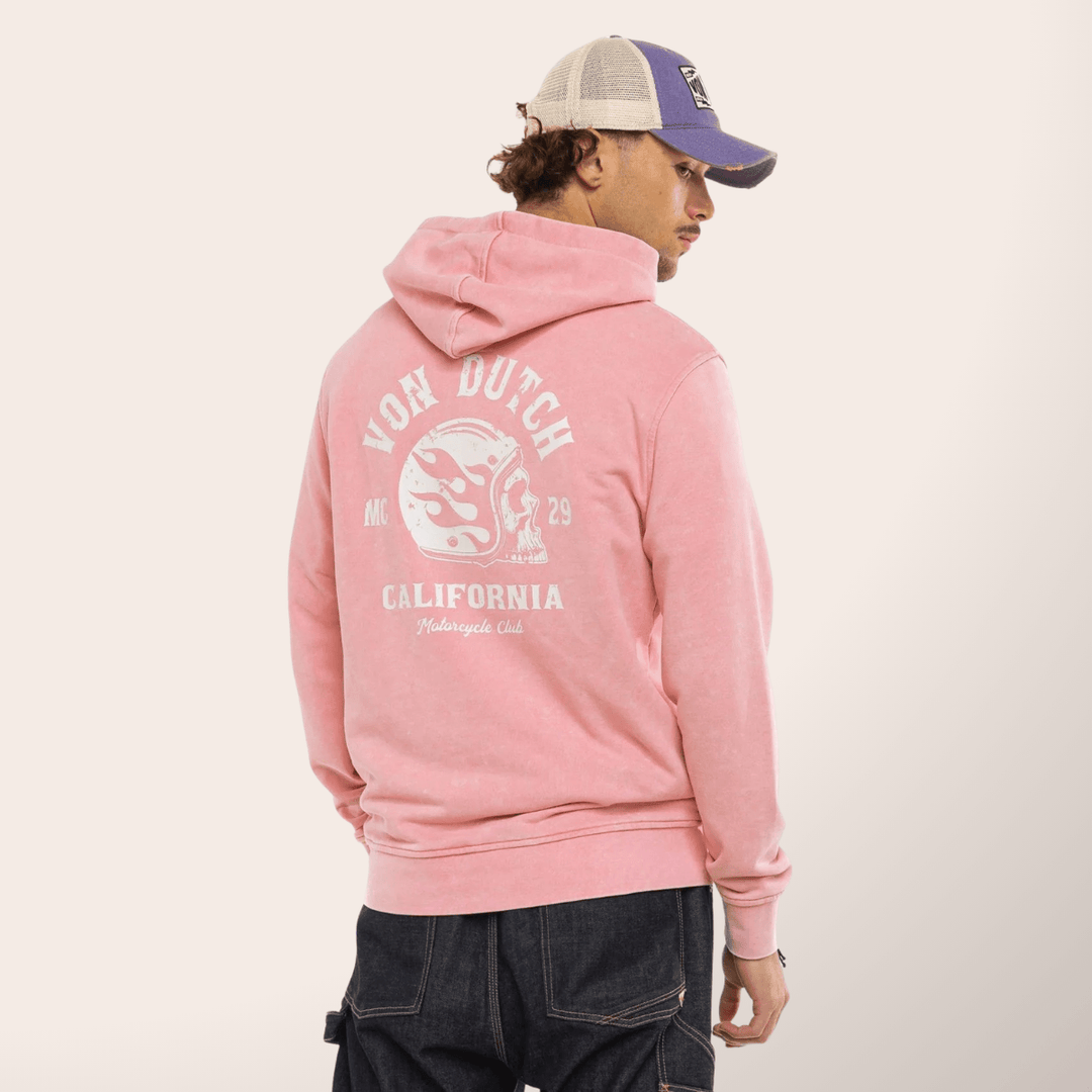 Von Dutch Sweat Capuche "Mattia" - Von Dutch Sweat Capuche Mattia alliant style et confort. Confectionné en mélange 60% coton et 40% polyester, ce modèle offre une légèreté remarquable.