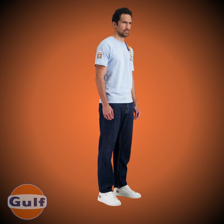 Gulf Tee Shirt "Legend" - Light Blue