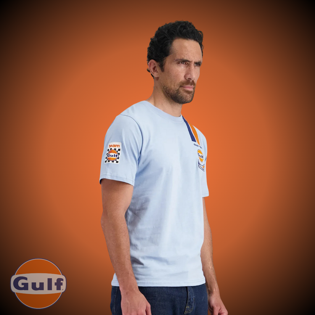 Gulf Tee Shirt "Legend" - Light Blue