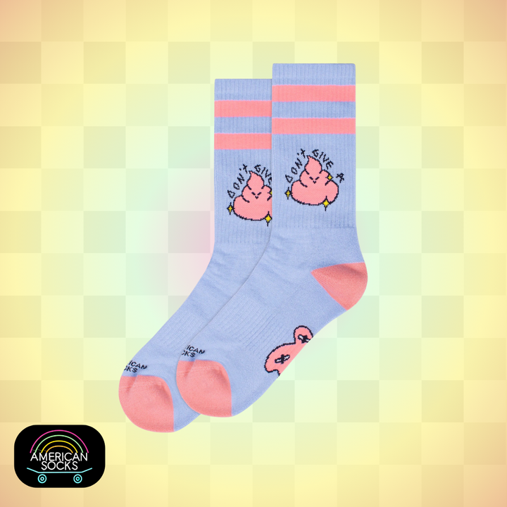 Américan Socks Chaussettes "Don't Give A Shit" - Mid High - Taille Unique