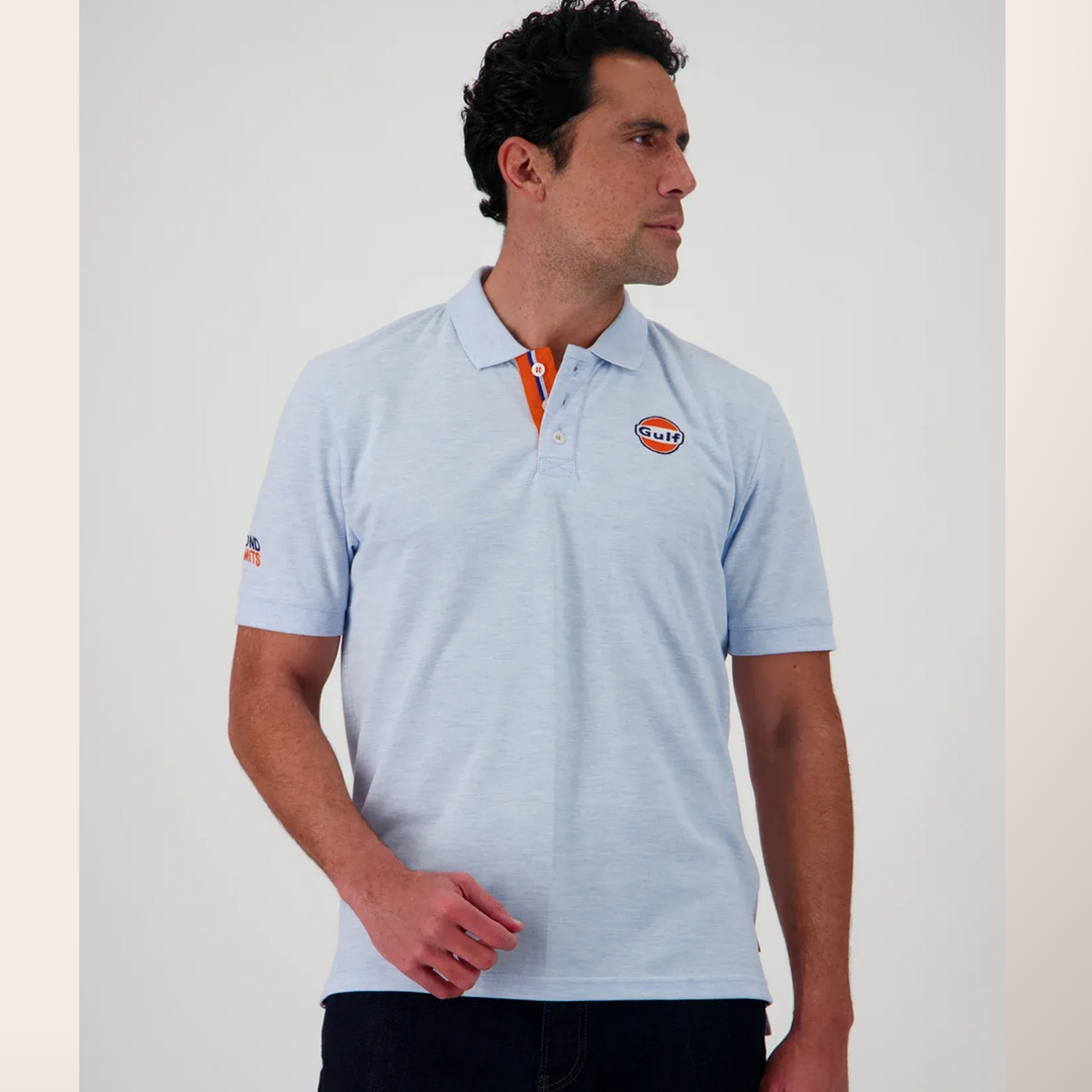 Gulf Polo "Signature" - Gulf Polo "Signature" - Polo signature en piqué 200 g alliant style et confort. Composition 80% coton, 20% polyester.