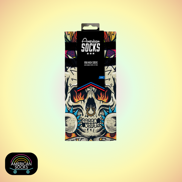 Américan Socks Chaussettes "Moshpit" - Mid High
