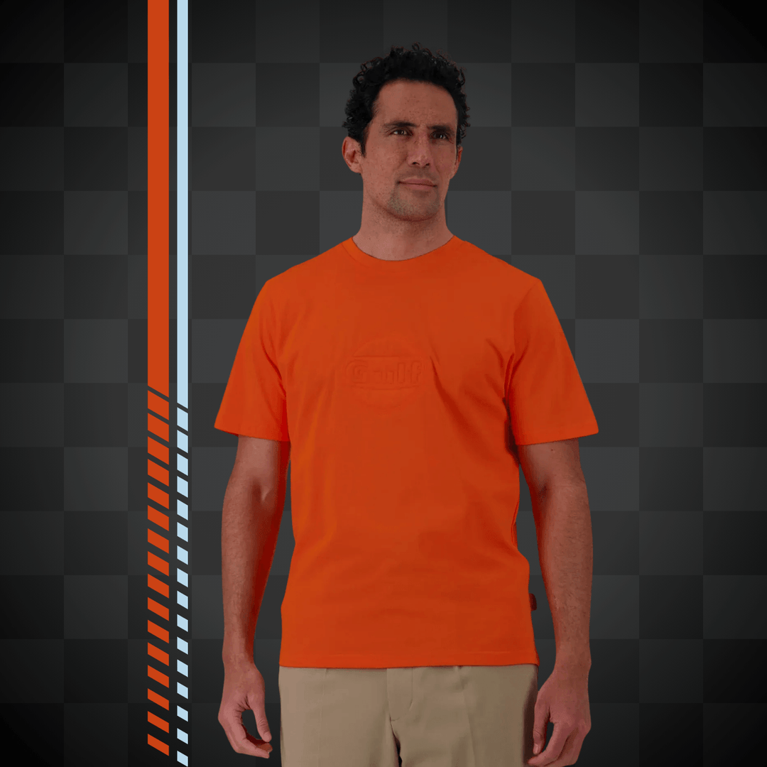 Gulf Tee Shirt "Logo Embosse" - Gulf Tee Shirt "Logo Embosse" - Gulf Tee Shirt "Logo Embosse" Affirmez votre passion avec ce t-shirt Gulf au marquage ton sur ton. - Esprit Pilote