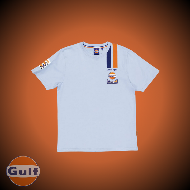 Gulf Tee Shirt "Legend" - Light Blue