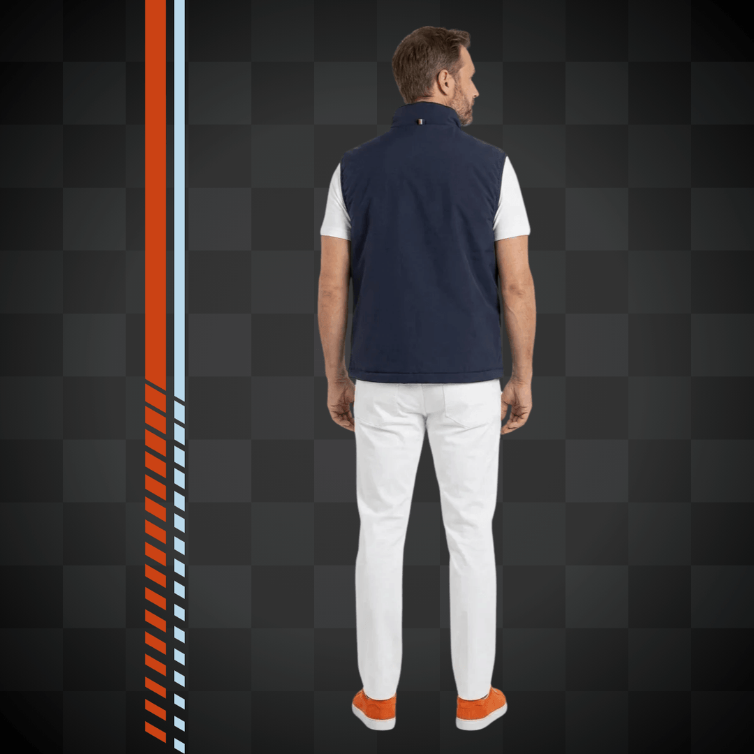 Gulf Bodywarmer Reverso "Gradient Tech" - Gulf Bodywarmer Reverso "Gradient Tech" - Gulf Bodywarmer Reverso "Gradient Tech" – Gilet réversible 100% polyester. - Esprit Pilote