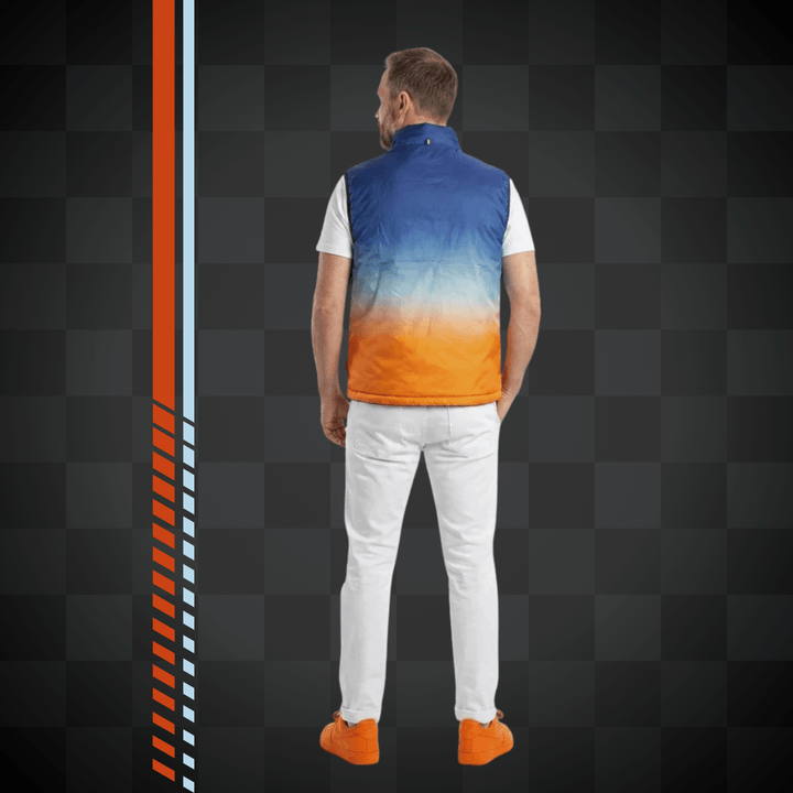 Gulf Bodywarmer Reverso "Gradient Tech" - Gulf Bodywarmer Reverso "Gradient Tech" - Gulf Bodywarmer Reverso "Gradient Tech" – Gilet réversible 100% polyester. - Esprit Pilote
