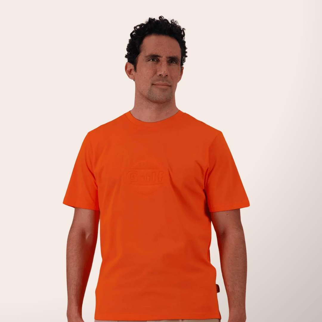 Gulf Tee Shirt "Logo Embosse" - Gulf Tee Shirt "Logo Embosse" - Gulf Tee Shirt "Logo Embosse" Affirmez votre passion avec ce t-shirt Gulf au marquage ton sur ton. - Esprit Pilote