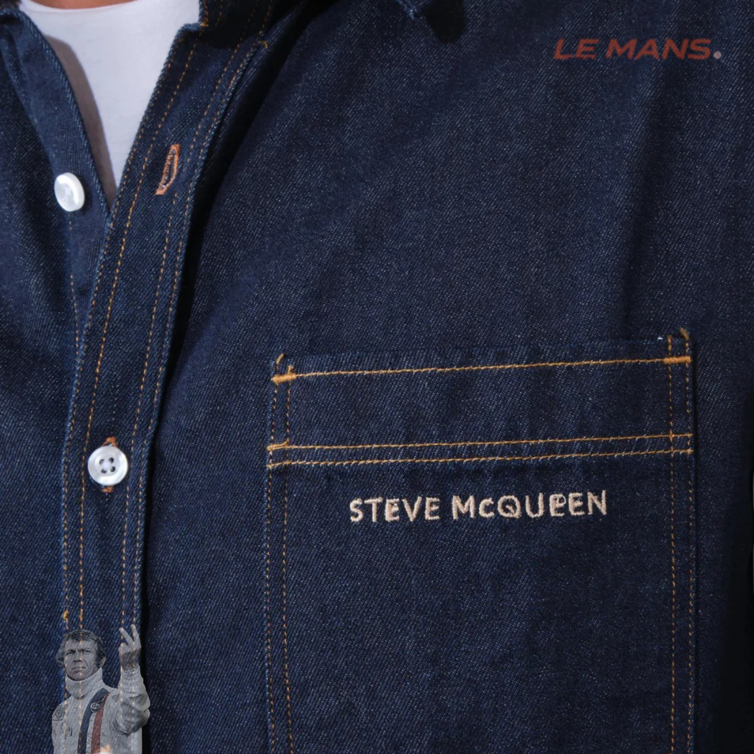 SMQ Chemise "Varsity Denim"