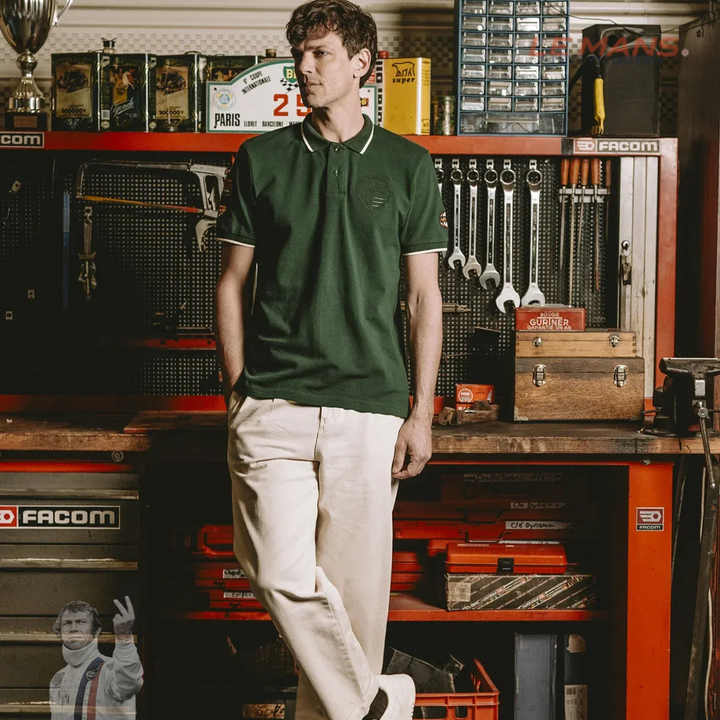 SMQ Polo "Speed Battle" - Sapin