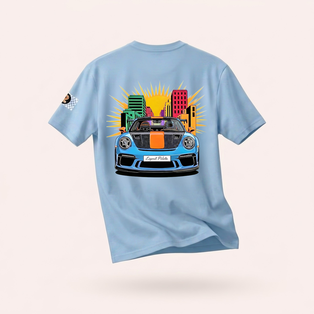 Esprit Pilote Tee Shirt #2 - 911 GT3 RS Porsche