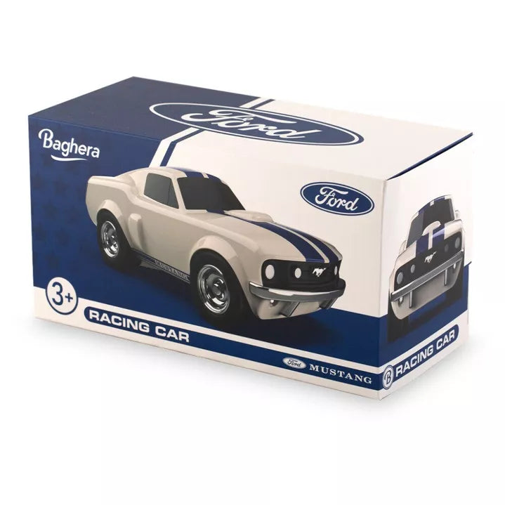 Baghera Toy Car "White Ford Mustang"