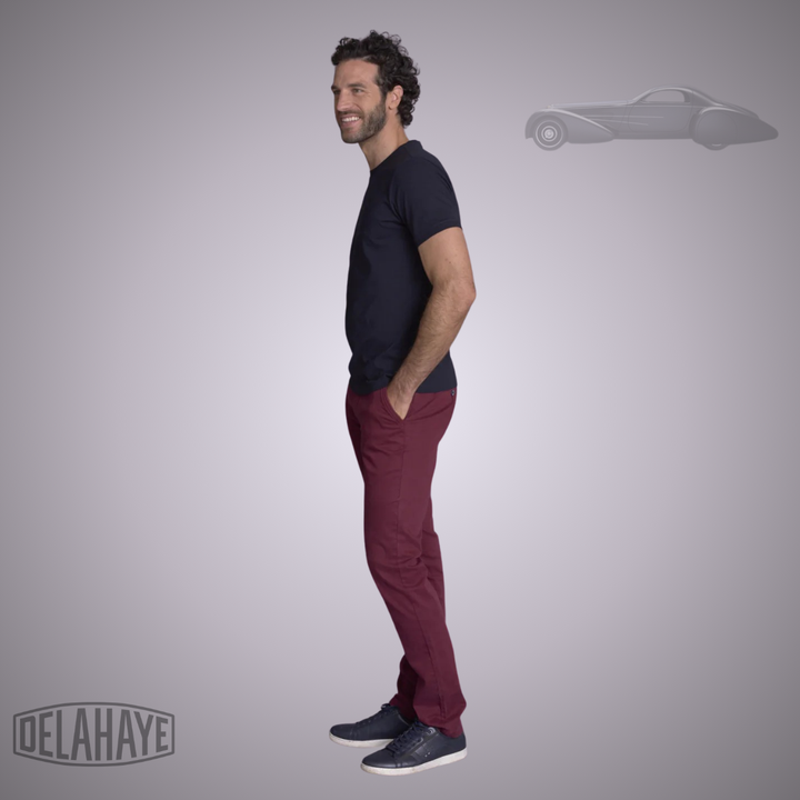 Delahaye Tee Shirt "Lovusantu" - Bleu nuit