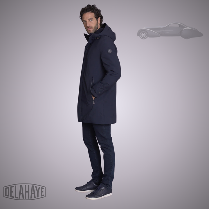 Delahaye Parka Hiver - Navy