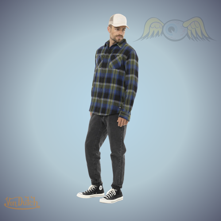 VD Chemise Flanelle "Jack" Kaki