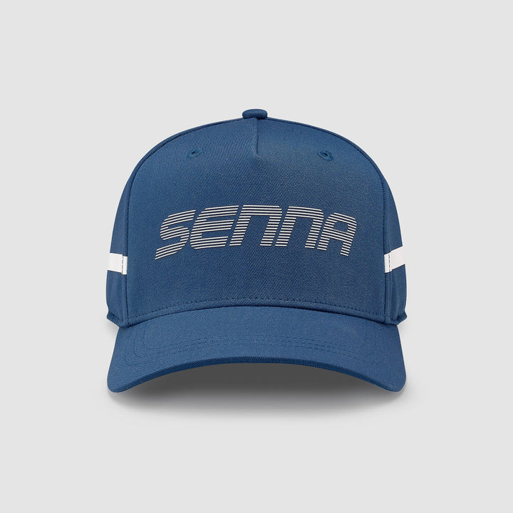 Ayrton Senna Casquette Race". Polyester 100%. Style audacieux pour les vrais passionnés de F1. - Esprit Pilote