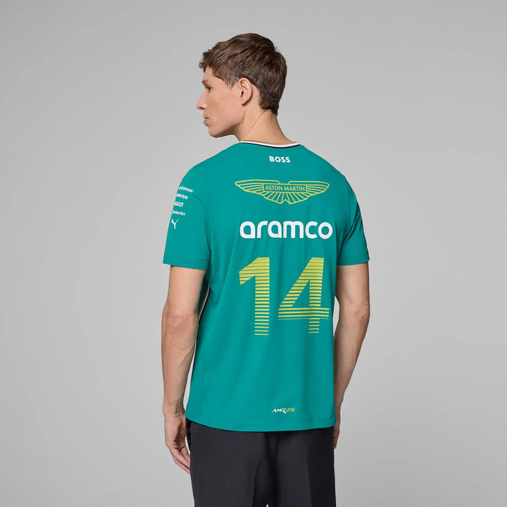 Aston Martin F1 Tee Shirt "Alonso" 2025