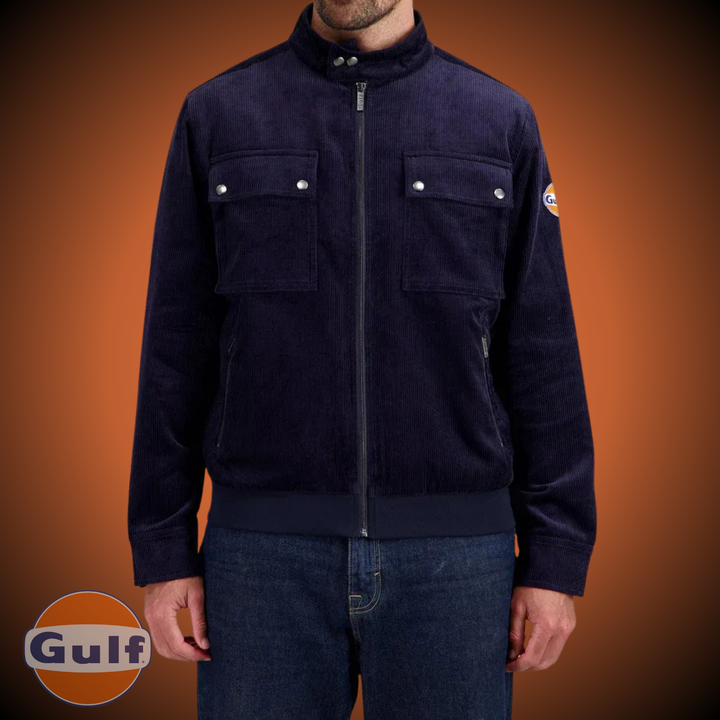 Gulf Veste Velours - Navy
