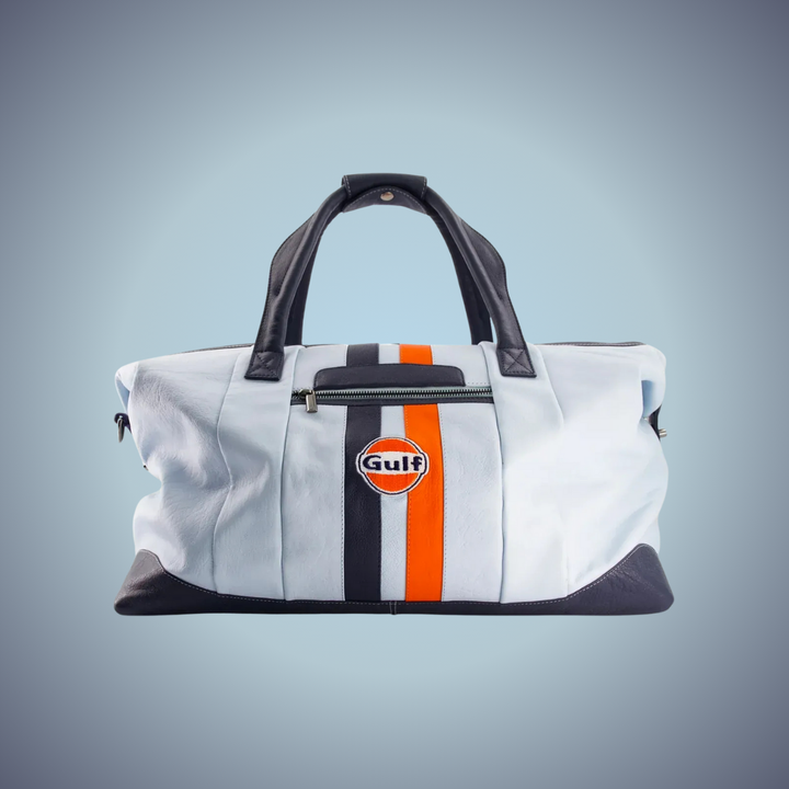 Gulf Sac Cuir "Travel Bag" - Light Blue