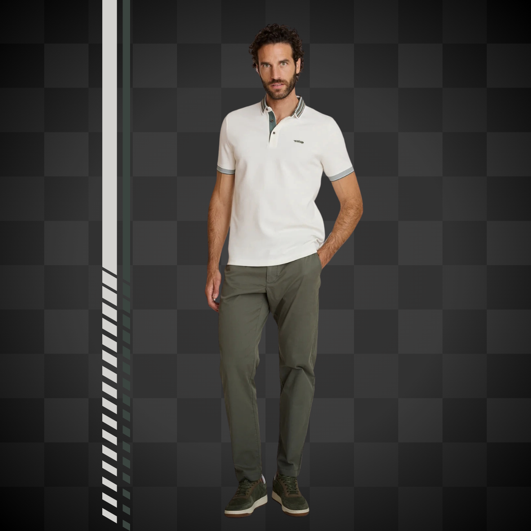 Delahaye Polo Maillé "Lemurzim" - Delahaye Polo Maillé Lemurzim de la collection Gentleman Driver. Confectionné en coton à maille fine, il offre douceur et tenue impeccable. - Esprit Pilote