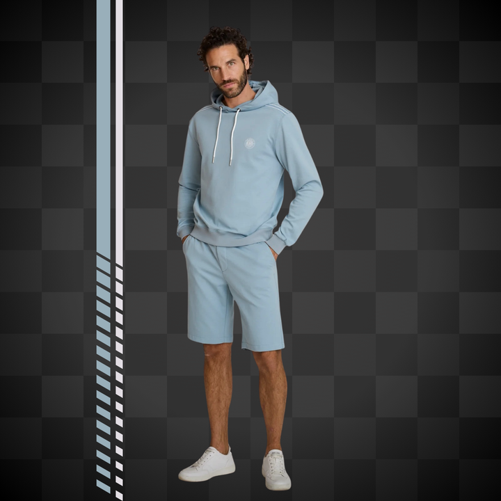 Delahaye Sweat "Ecume" - Delahaye Sweat Ecume en coton majoritaire (54%), polyester et spandex pour confort et durabilité. Logo poitrine en 3D pour un style distinctif. - Esprit Pilote