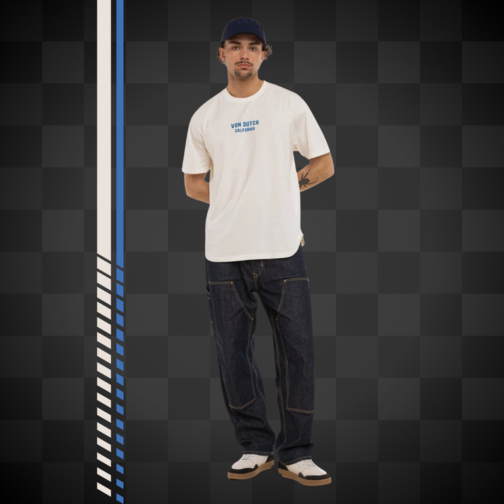 Von Dutch Tee Shirt Oversize "Truck" - Von Dutch Tee Shirt Oversize Truck 100% coton Von Dutch. Coupe oversize confortable pour un style décontracté authentique. - Esprit Pilote