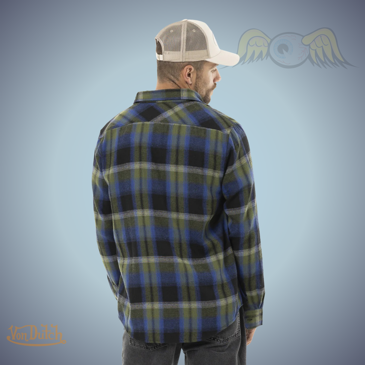 VD Chemise Flanelle "Jack" Kaki