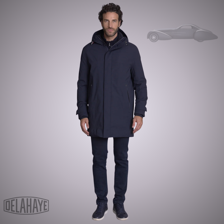 Delahaye Parka Hiver - Navy