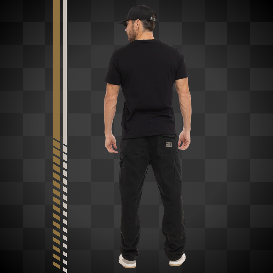 Von Dutch Tee Shirt "City" - Von Dutch Tee Shirt "City" en coton léger. Coupe régulière, manches courtes, col rond. Noir, marron clair, beige. Lavage 30°. - Esprit Pilote