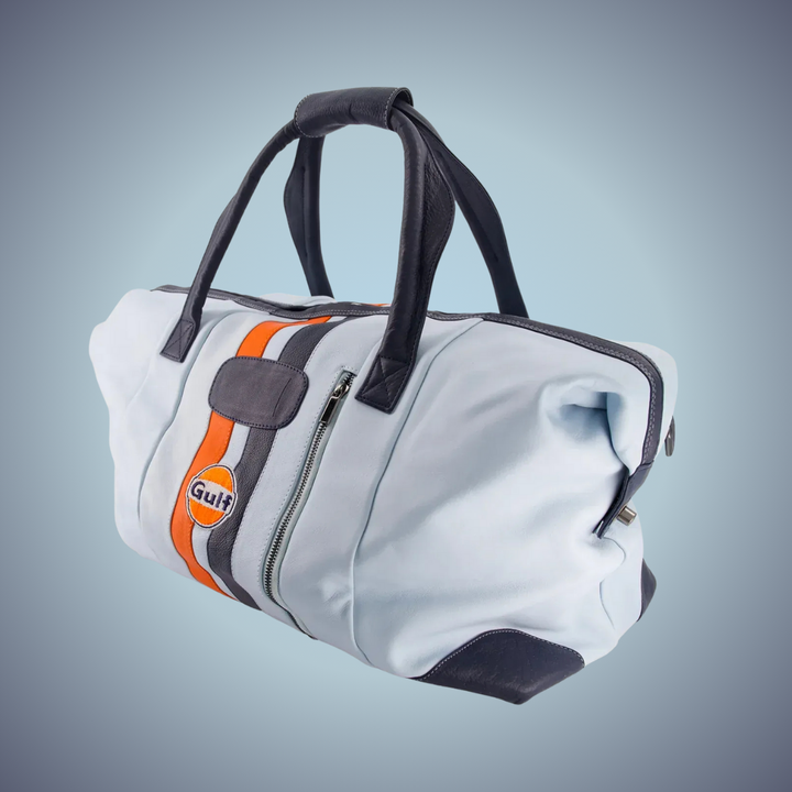 Gulf Sac Cuir "Travel Bag" - Light Blue