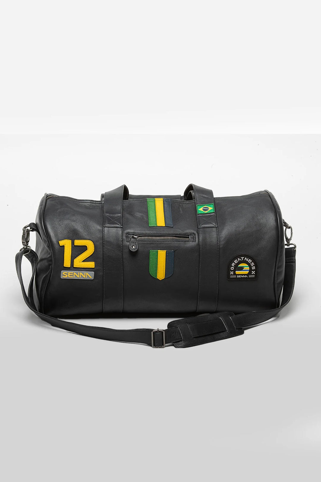 Ayrton Senna Sac Cuir "Sao Paulo"