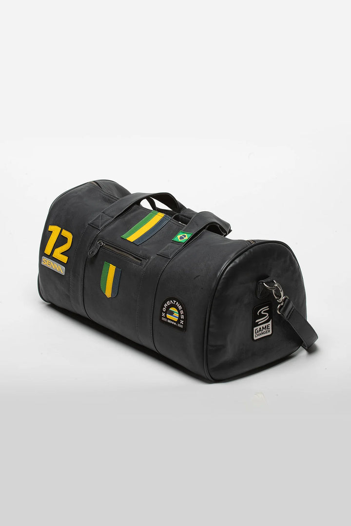 Ayrton Senna Sac Cuir "Sao Paulo"