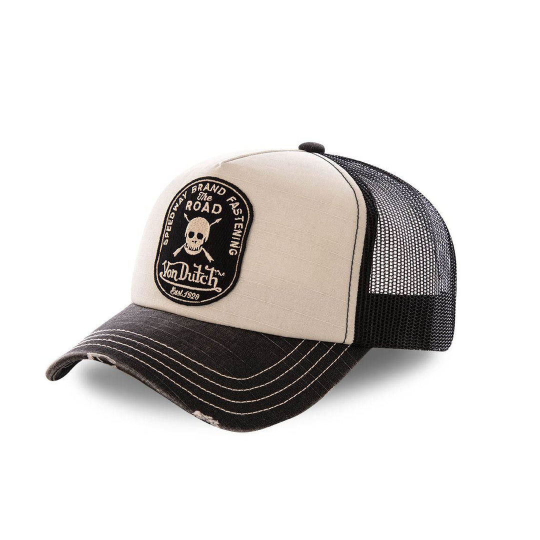Von Dutch Casquette "Crew 7" - Von Dutch Casquette "Crew 7" - Von Dutch Casquette "Crew 7". Baseball avec filet. Composition : 50% coton, 50% polyester. Style authentique et respirant. - Esprit Pilote