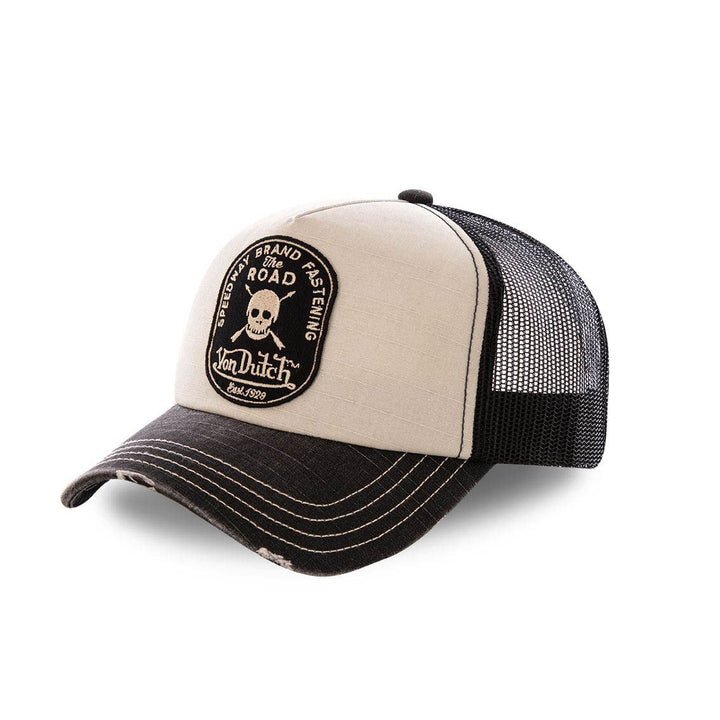 Von Dutch Casquette "Crew 7" - Von Dutch Casquette "Crew 7" - Von Dutch Casquette "Crew 7". Baseball avec filet. Composition : 50% coton, 50% polyester. Style authentique et respirant. - Esprit Pilote