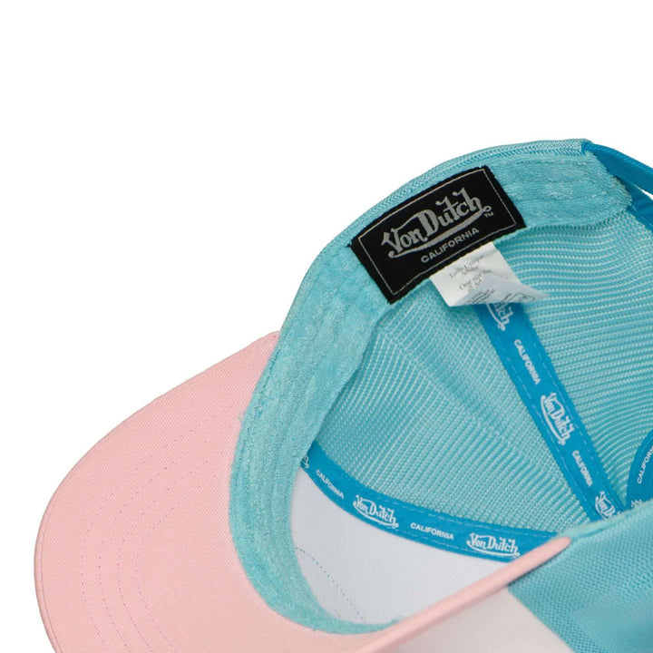 Von Dutch Casquette "Lof B39B" - Von Dutch Casquette "Lof B39B" – Trucker incontournable en coton-polyester. Visière arrondie, filet souple, réglage strapback. - Esprit Pilote