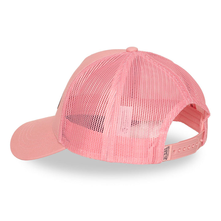 Von Dutch Casquette "Log20" - Casquette trucker Log20 rose pâle. Maille rigide, snapback ajustable, coton-polyester. Style audacieux et confortable. - Esprit Pilote