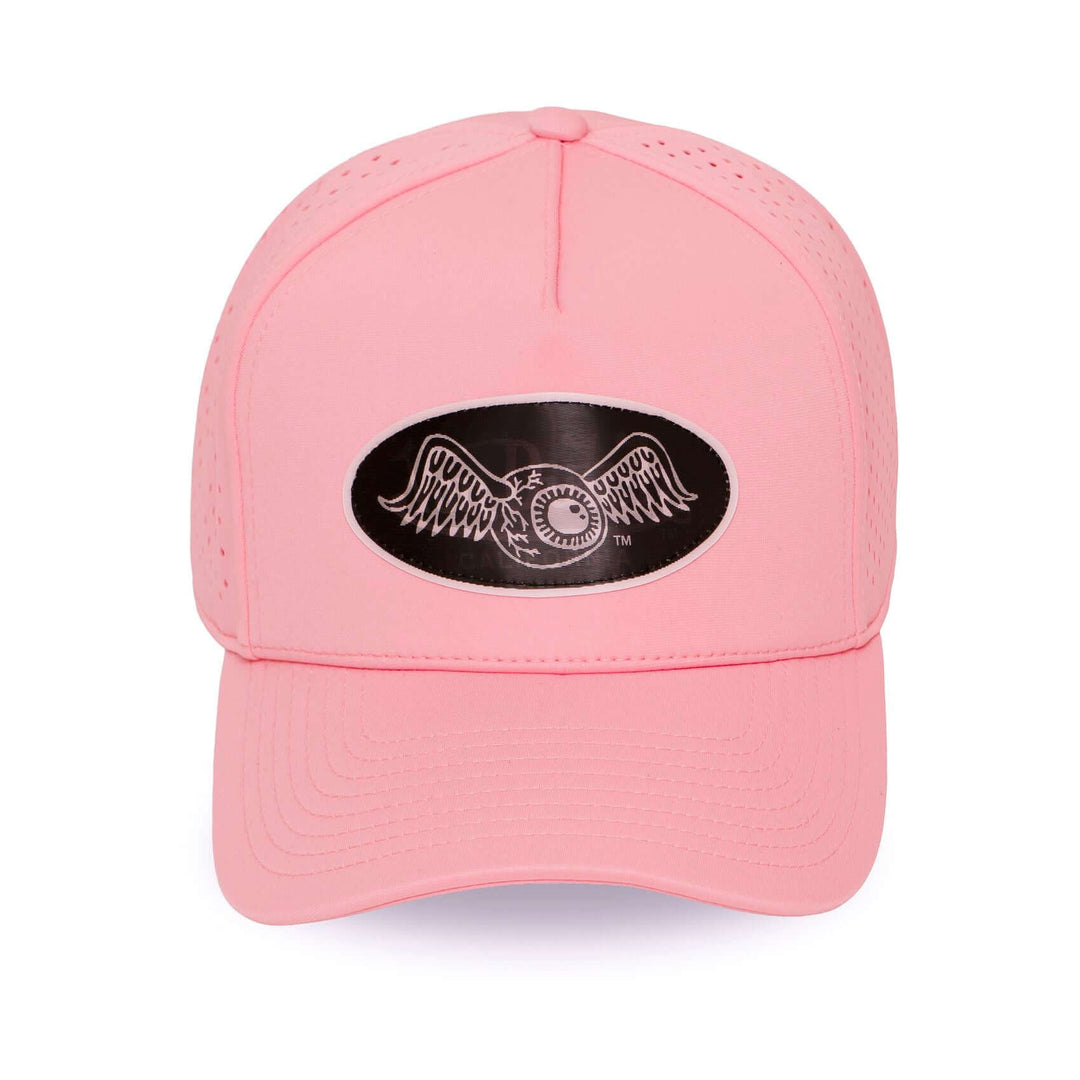 Von Dutch Casquette "Sport 07" - Von Dutch Casquette "Sport 07" – Trucker rose avec visière arrondie et filet mesh. Snapback ajustable, 100% polyester. Effet hologramme spectaculaire. - Esprit Pilote