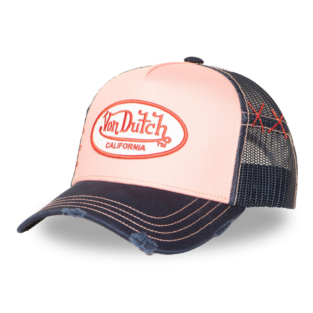 Von Dutch Casquette "Used 10" - Casquette trucker VON DUTCH homme, 50% coton 50% polyester. Style authentique et rebelle pour les vrais pilotes. - Esprit Pilote