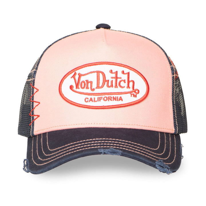 Von Dutch Casquette "Used 10" - Casquette trucker VON DUTCH homme, 50% coton 50% polyester. Style authentique et rebelle pour les vrais pilotes. - Esprit Pilote