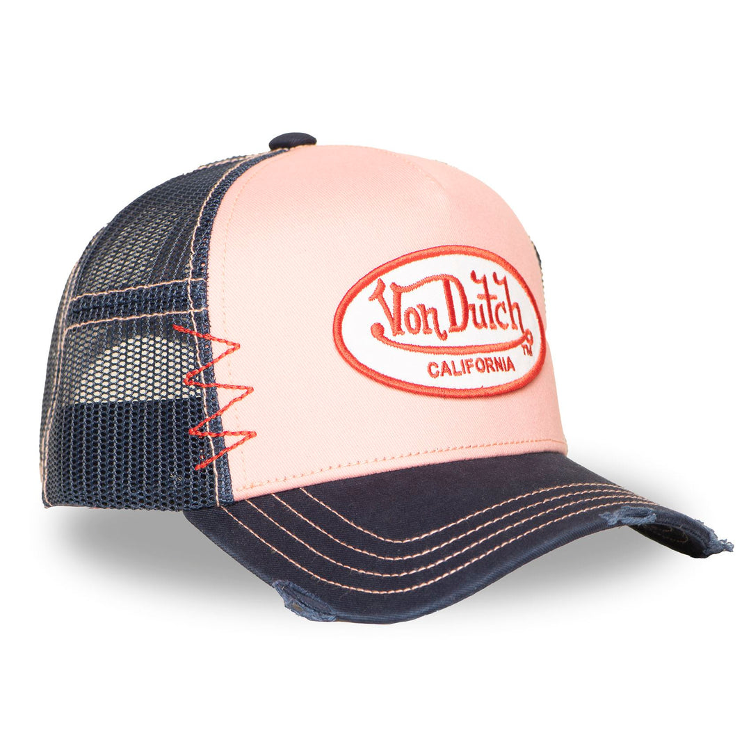 Von Dutch Casquette "Used 10" - Casquette trucker VON DUTCH homme, 50% coton 50% polyester. Style authentique et rebelle pour les vrais pilotes. - Esprit Pilote