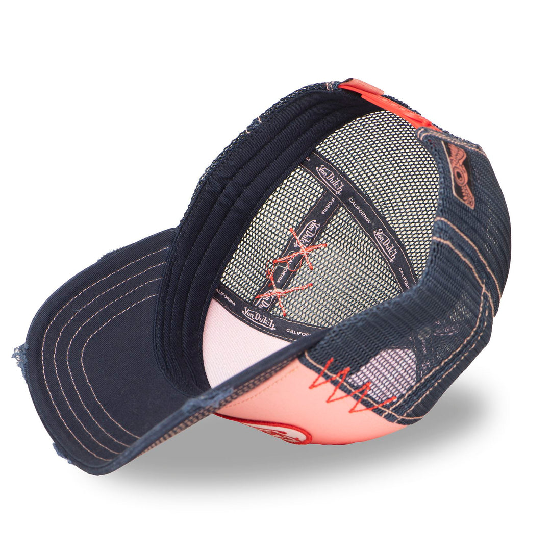 Von Dutch Casquette "Used 10" - Casquette trucker VON DUTCH homme, 50% coton 50% polyester. Style authentique et rebelle pour les vrais pilotes. - Esprit Pilote