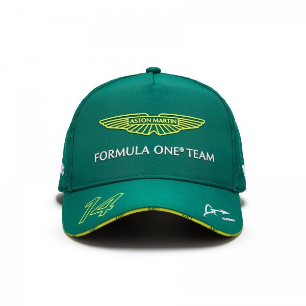 Aston Martin F1 Casquette ALONSO#14 2024 - Vert - Pau Motors Shop
